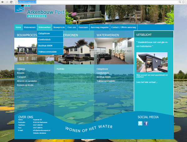 ArkenbouwPost's tweet photo. Nieuwe website is online. Neem een kijkje, we horen graag wat u ervan vindt. http://t.co/S8hfvVOI1E