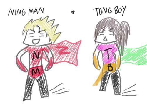 [I can't help but post this picture for GanTong couple <a href="/bellpirate/">Gan Ning</a> &amp; <a href="/LingLazyTong/">Ling Tong</a>