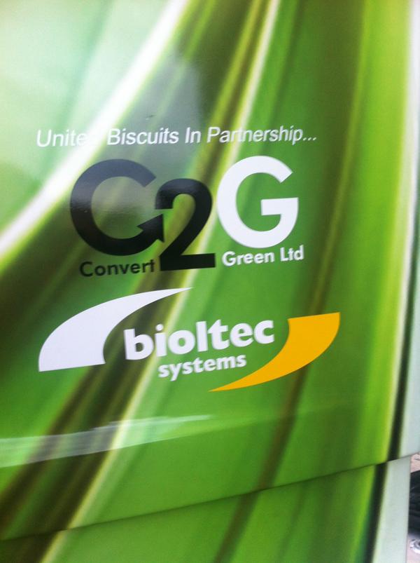 bioltec's tweet image. Projekt in UK: "Pioneering Euro 6 with Green Fuel" - two Mercedes Actros new (Euro 6) are converted to renewable fuel