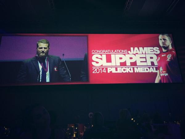 Woohoo <a href="/JamesSlipper/">James Slipper</a> congrats mate