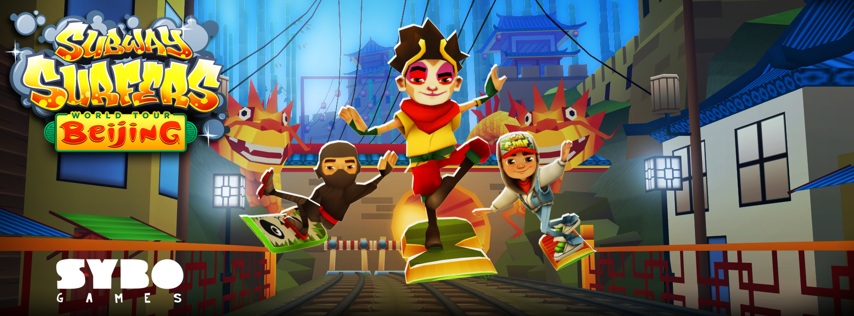 Subway Surfers on X: The update is out now. This time Jake and the crew is  heading back to Beijing #SYBOGames #Subwaysurfers  /  X