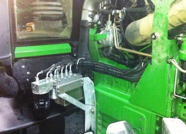 bioltec's tweet image. Umrüstung John Deere 8245R auf Rapsöl nach DIN 51605 mit einem bioltec system giant 2.0. tiny.cc/hquclx