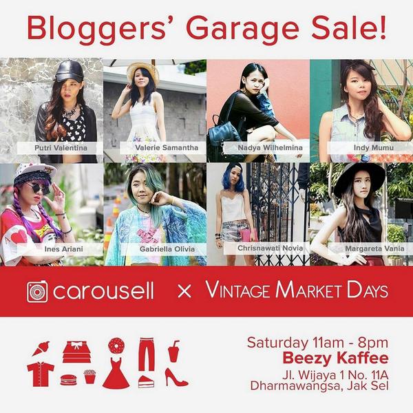Besok silahkan mampir untuk meet up dengan @margaretavania (ARCJS 2012) &amp; Indonesian Fashion Bloggers lainnya.
