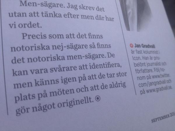 annasoderstrom's tweet image. Det här ska jag rama in o sätta upp på jobbet på måndag. Dagens fredagsmys m @jangradvall fortsätter i icon. #men