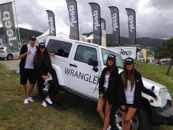 Comienzan a llegarnos las primeras imágenes de la actividad en el @Pantin_Classic Participa con el hashtag #JeepSurf