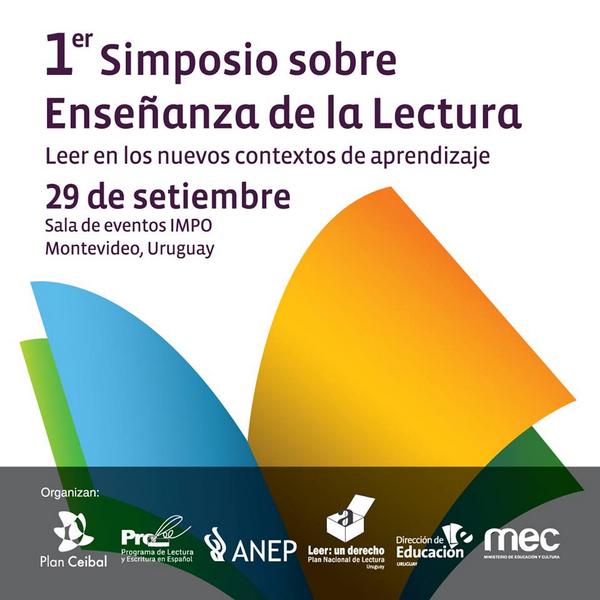 ANEP_Uruguay's tweet photo. 1er Simposio sobre Enseñanza de la Lectura #ProLee @MEC_Uruguay @Plan_Ceibal >> https://t.co/KcGQYaHkvV http://t.co/Z6kBPMhUpd