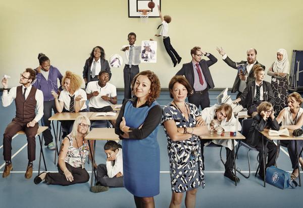 Channel4's tweet photo. Different class… #EducatingTheEastEnd, starts tomorrow at 9pm. http://t.co/0viOeNJ3Pc