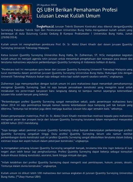 Jadi gmn nih sama #MABAUBH2014 ?? Udah bnr2 yakin dengan jurusan yang kalian pilih??