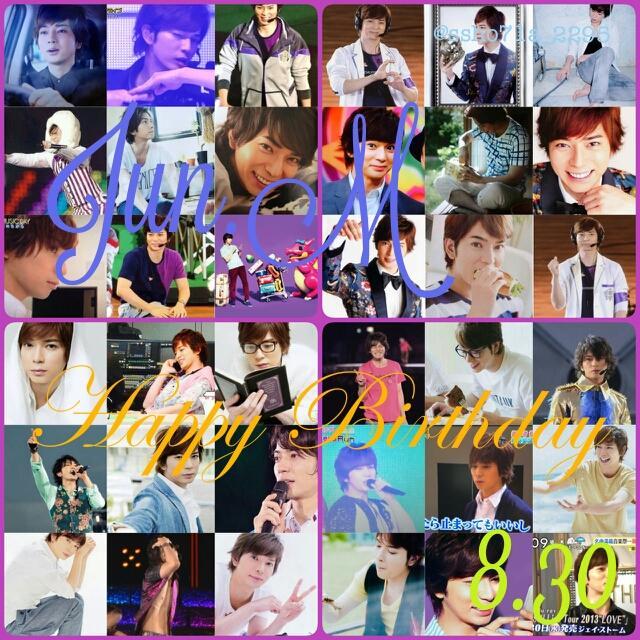 Jun.Matsumoto
 Happy Birthday             !!                                                           . * : 