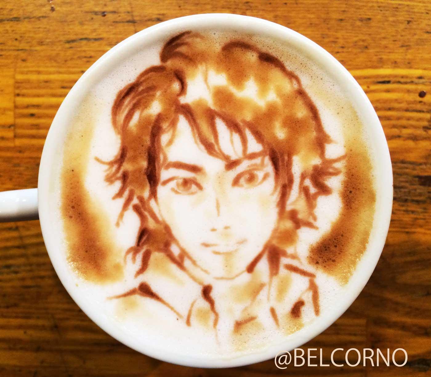               LatteArt Jun Matsumoto  ARASHI          Happy Birthday!     