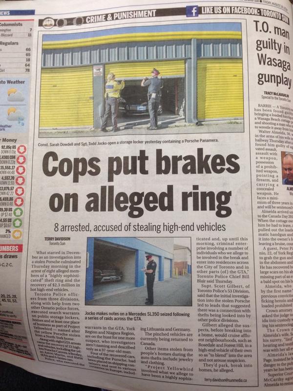 quadcopper's tweet photo. @TheTorontoSun made a good choice with the photo of my partner! I have a face 4 radio! #GOTEAM @TorontoPolice @32_CRU http://t.co/73iOVVuVMs