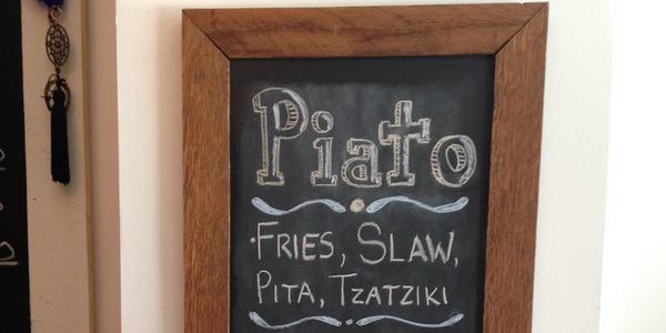 ItsallGrk's tweet photo. #TGIF! Great #Fridays were made for good #friends and #Greek #food. See you soon you #tzatziki lover you. http://t.co/FqNRDP22zB