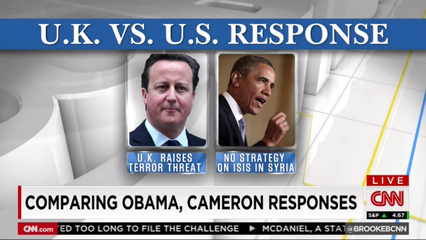 2 world leaders, 2 very different responses.