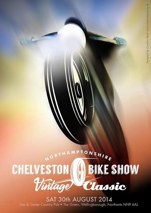Creative_Beast's tweet photo. Tomorrow is the 1st Annual Classic &amp; Vintage bike show. Chelveston Northampton from 12pm. £3 entry http://t.co/7ICxHVcR10