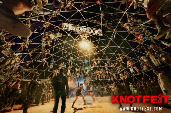KNOTFEST's tweet photo. Are you ready for the #KNOTFEST Thunderdome?! 
Get Tickets Here: http://t.co/6cmeZaddlM http://t.co/ulYrC1lpFf