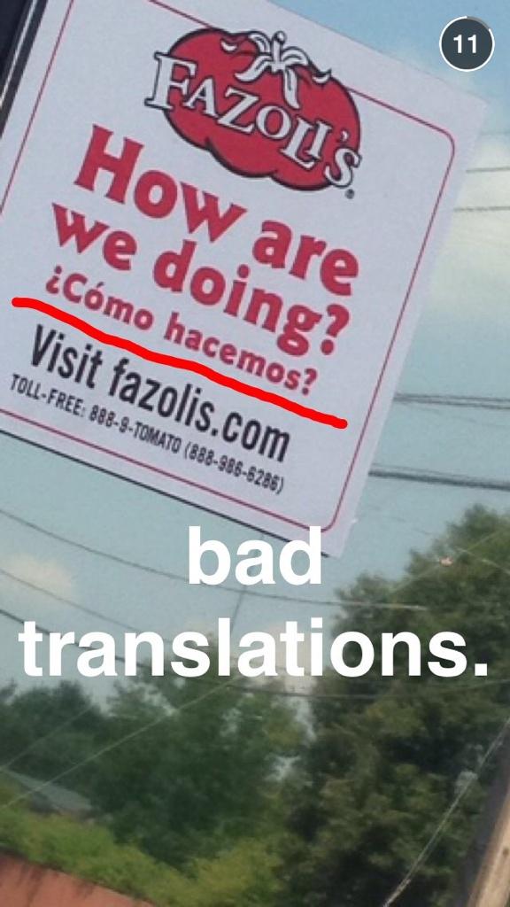 jeniferfouch's tweet image. #badtranslations #snapchat #immigrantproblems #RosettaStone