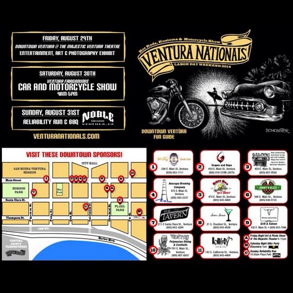 ventura101's tweet photo. #PLEASUREMAP FOR THIS WEEKEND in @DowntownVentura @Ventura_Nats Car &amp; #Motorcycle Show. $15 | http://t.co/jdSVBaVTWh http://t.co/Hm9jInLCw2