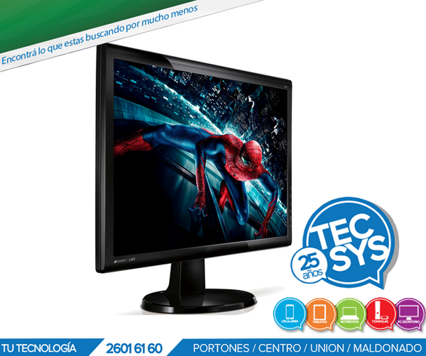 TecsysUY's tweet photo. ¡Todo se ve mejor con un buen monitor! Ingresá en nuestra web y elegí el tuyo. http://t.co/ETYihANuQ2. http://t.co/kFkAR7F1ia