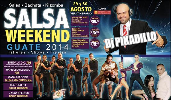 henryjvasquez's tweet photo. Llego el #SalsaWeekend hoy y mañana! http://t.co/2JdhBQOgtz