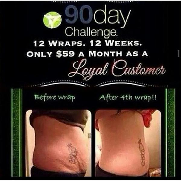 ItWorksWithTash's tweet photo. I need TWO people to sign up for my 90 day wrap challenge at MY prices. Favorite or retweet for more information! http://t.co/YBkEG0QMJd