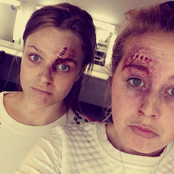 misskittyfaye1's tweet photo. Casualty make up #MUA #makeup #artist http://t.co/WysQQRV3h9