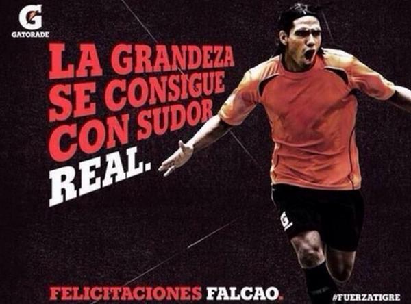 holman_107's tweet photo. #Gatorade lo felicita y #Falcao lo confirma http://t.co/Weyi8iaZUH