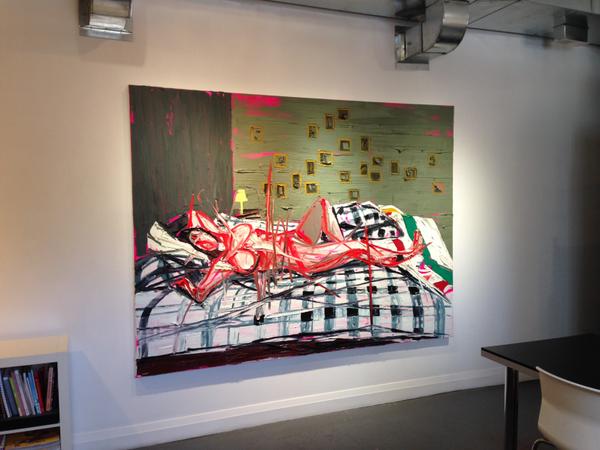 The gallery will be closed tomorrow (Saturday) for the weekend. Kim Dorland upcoming exhibition October 3rd, 2014!!!