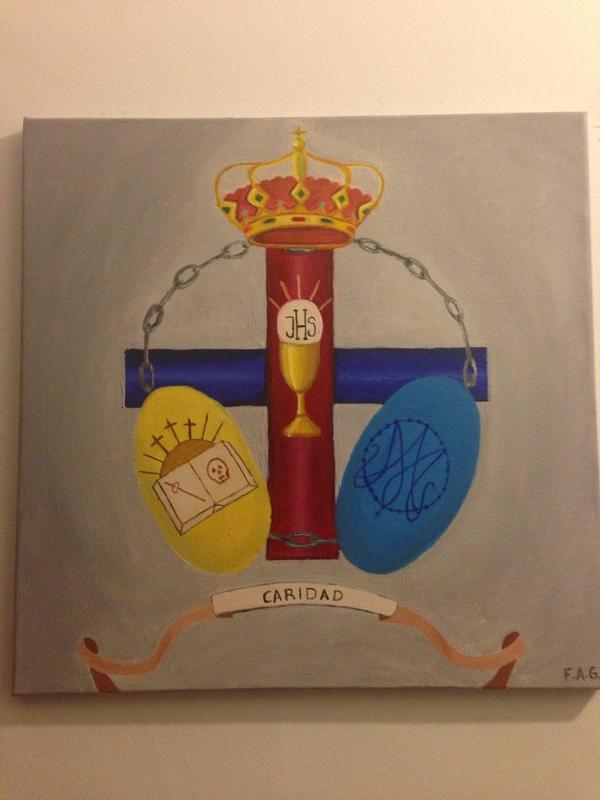 Nos acaban de hacer este estupendo regalo. Oleo sobre lienzo edcudo hermandad <a href="/Hdad_SanPablo/">Hermandad San Pablo</a> <a href="/GJSanPablo/">GJSanPablo</a>