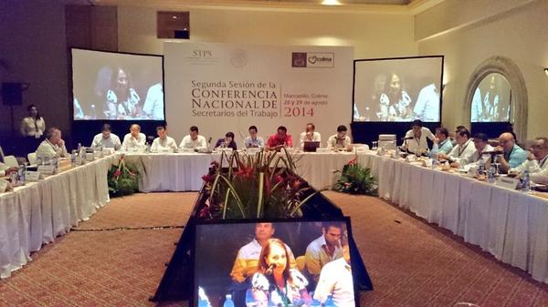 STPS_mx's tweet photo. Continúan los trabajos en la #CONASETRA http://t.co/HyCmr1HPVI
