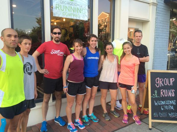 RunGRCDC's tweet image. You know what rocks?  Group runs with test shoes. Thanks @saucony we had a blast. @DCCapStriders #werungeorgetown