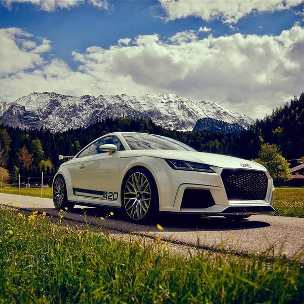 AudideMexico's tweet photo. El nuevo TT quattro® Sport Concept brindaría 420 hp. Una bestia que pocos podrían dominar, ¿tú lo lograrías? http://t.co/Gmz0a7CWIP