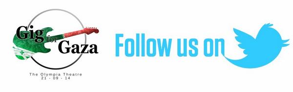 Follow Us #gigforgaza