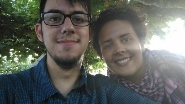 alfonsobevaz's tweet photo. Pues mira aquí en Lugo, dando una vueltecilla con @VickPost http://t.co/JrCCNgpAyD