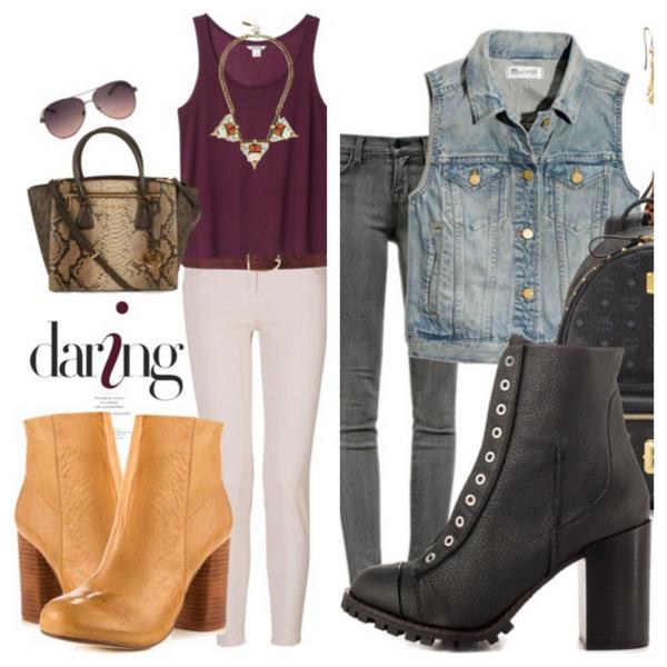 highheels's tweet photo. What's more your style? The #ChineseLaundry #ootd or #ReportSignature?! Take $30 OFF orders over $100 right now! http://t.co/RM7ekoI7Qc