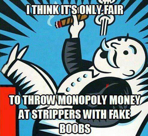 AllCoolThings's tweet image. #FakeBoobs #Monopoly #Boobjobs #Strippers #Humor #Funny #AllCoolThings

This actually makes a little sense...
