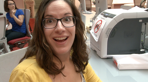 rkwise's tweet photo. @travismcmillen Hey, look how excited I am to be shooting b-roll! Woo-hoo b-roll! #selfinitiation http://t.co/e8BxNEchnQ
