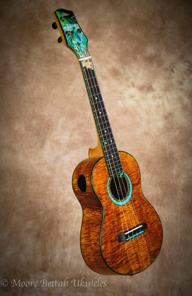 Staci Blevins on Twitter: "My new custom Moore Bettah ukulele "Kauai  Dream," inspired by my love for Kauai. Moore bettah indeed.  http://t.co/moB4NSiBof" / Twitter