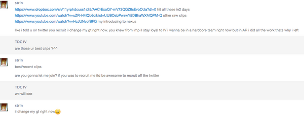 TheDutchCunt's tweet image. Begs to join IV gets clips in teamtage leaves a couple of hours later. #unloyal.