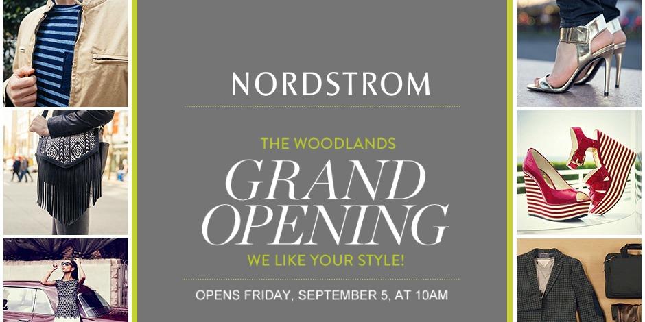 Nordstrom at The Woodlands now open