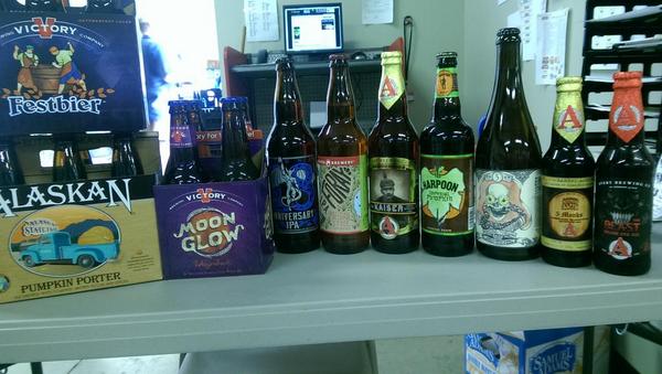 SpecsbeerNB's tweet photo. So. Much. New. Beer. One per customer on the Avery 5 Monks Bourbon Barrel Quad! http://t.co/JOv2fjJCvw