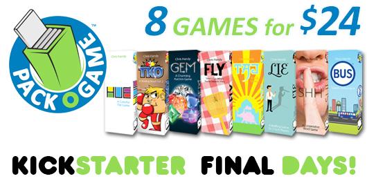 CJforKids's tweet photo. 8 #PackOGames for $24!  That's $3 a game!  ARE YOU on board YET?!
FINAL DAYS on @KickStarter http://t.co/rxJWJj2x9b http://t.co/hXfOlwchsw
