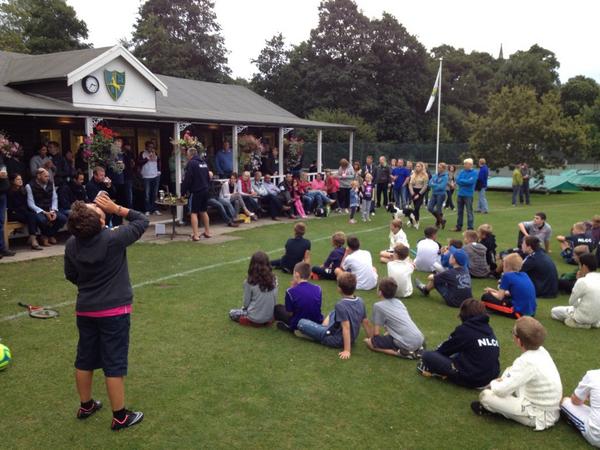 Newtown Linford CC tweet media