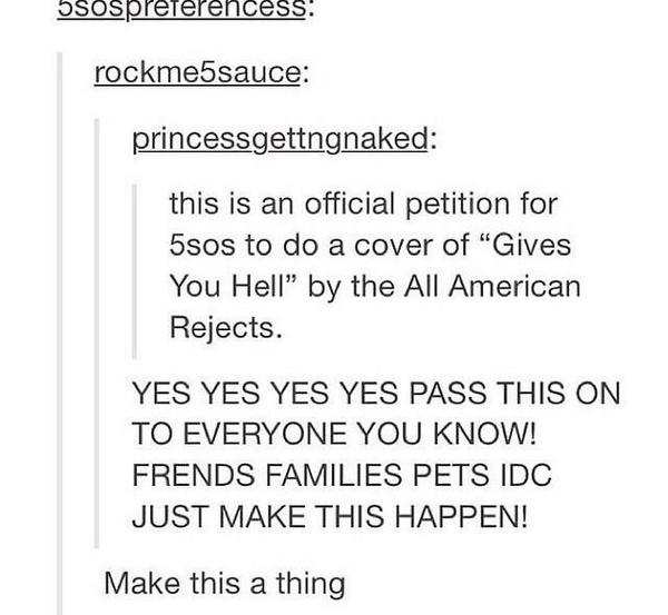 the5sosboyss's tweet image. Someone please make this happen