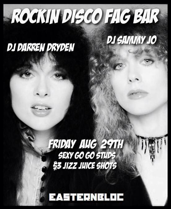 RT: Join Me, @Samiamnyny @robjamesnyc shaking our asses 2Nite w/ DJ's @sammyjodj @MrDarrenDryden  @easternblocny