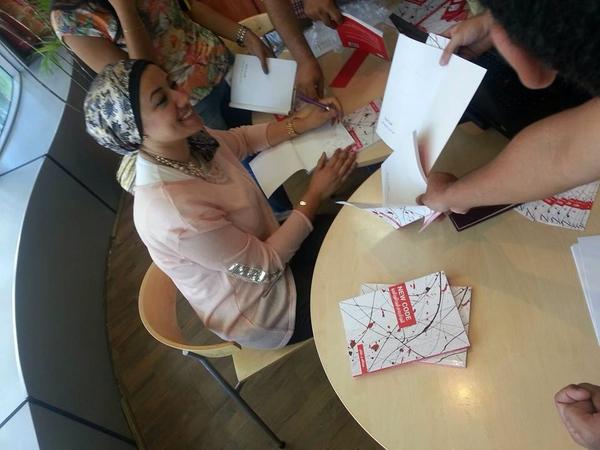 M__Elwan's tweet image. Book signing event!!
#TheNewCode my #book