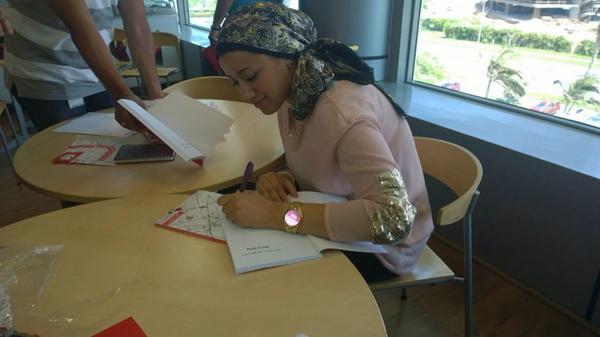 M__Elwan's tweet image. Book signing event!!
#TheNewCode my #book