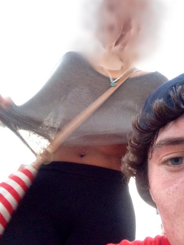_baileytweets's tweet photo. She forgot a shirt #knipples #stupididiot http://t.co/vhmq52sbcx