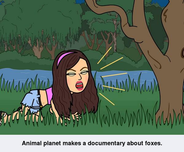 FoxesCartoon tweet picture
