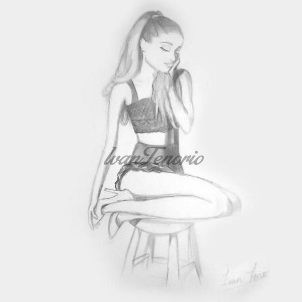 mateolondono7's tweet image. My ariana grande drawing