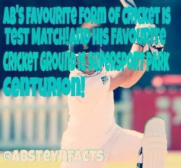 Stevilliers17's tweet photo. @ABdeVilliers17 #AbFact #ABD #Legend http://t.co/Z91AxZcxiU
